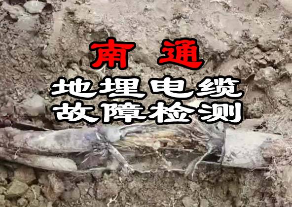 南通地埋電纜故障檢測(cè)